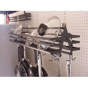  Hanging Double Lid Pot Pan Cookware Rack NEW Design your 