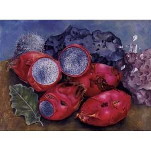 Hand Made Oil Reproduction   Frida Kahlo   24 x 18 inches   Still Life 