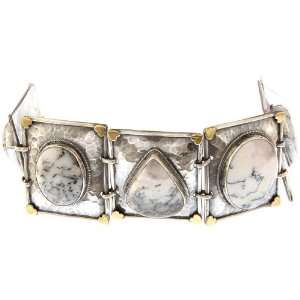  Dendrite Opal Bracelet   Sterling Silver 