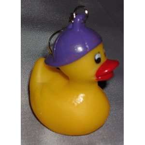  Baseball Cap Rubber Duck Keychain Toys & Games