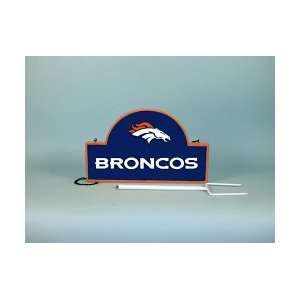  Denver Broncos 15X9 Estate Mailbox/Lawn Sign Sports 