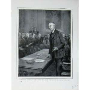  Mr Balfour London Chamber Commerce Deputation Men
