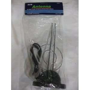  AVS Rabbit Ear Indoor Antenna with Two (2) Loops 