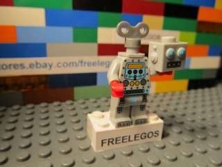 Lego CLOCKWORK ROBOT minifigure   series 6   NEW  
