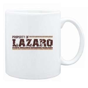 New  Property Of Lazaro Retro  Mug Name 