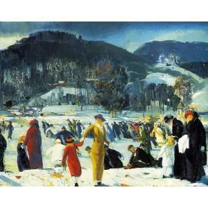 FRAMED oil paintings   George Wesley Bellows   24 x 20 inches   Love 