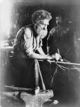 1892 photo Blacksmith at work, Nantucket, Mass.  