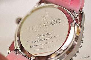 New $1310 HIDALGO Womens Pink MOP Diamond Watch SALE  