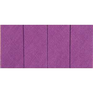  Single Fold Bias Tape 1/2 Inch 4 Yards Purple Arts 