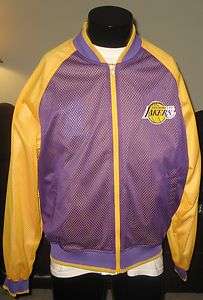 AWESOME LOS ANGELES LAKERS MINNEAPOLOS MPLS LAKERS REVERSIBLE JACKET 