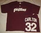 Philadelphia Phillies Baseball Carlton T shirt Maroon 2XL