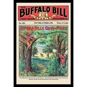  Vintage Art The Buffalo Bill Stories Buffalo Bills Camp 