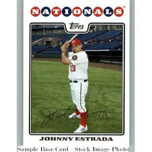  2008 Topps Update #UH19 Johnny Estrada   Washington 