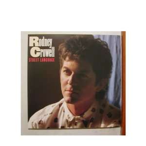 Rodney Crowell Poster Flat