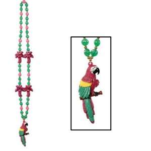  Luau Beads w/Parrot Medallion Case Pack 48   526707 Patio 
