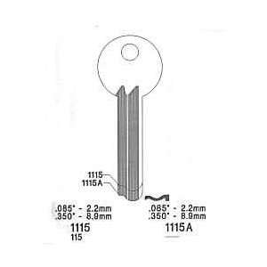  Key blank, Mosler/Diebold