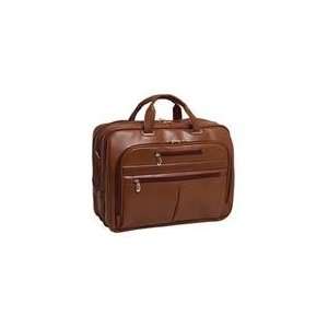  McKlein Rockford Leather Checkpoint Friendly 17 Laptop 