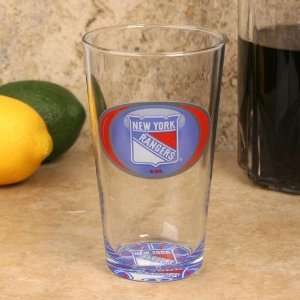 New York Rangers 17 oz. Vortex Bottoms Up Mixing Glass  