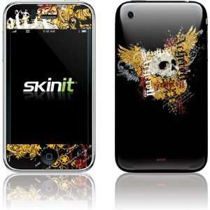  Skinit Skull and Golden Wings Vinyl Skin for Apple iPhone 