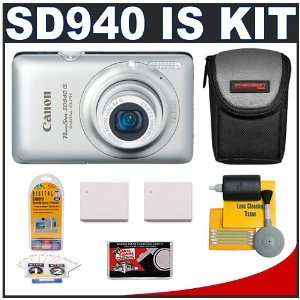  Canon PowerShot SD940 IS Digital ELPH Camera (Silver 