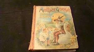 1905 Mother Goose Rhyme Book The Most Popular Nursery Jingles  