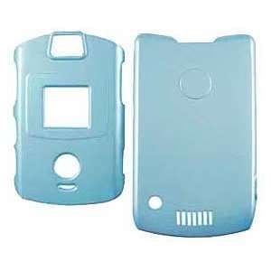   Blue   Motorola RAZR V3 V3c V3m Hard Case   Protective Faceplate Cover