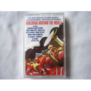  MILITARY BANDS Marching Arounf the World cassette Various 