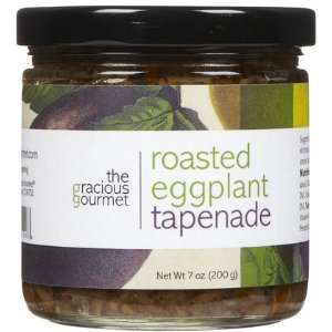 The Gracious Gourmet Roasted Eggplant Tapenade 7 oz (Quantity of 4)