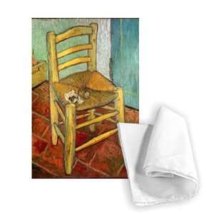  Vincents Chair, 1888 (oil on canvas) by   Tea Towel 100 
