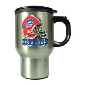  Buffalo Bills Stainless Steel Travel Mug Sports 