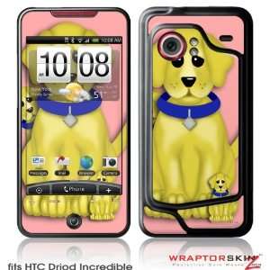 HTC Droid Incredible Skin   Puppy Dogs on Pink by 