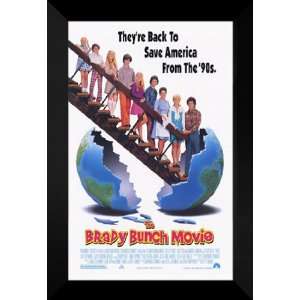 The Brady Bunch Movie 27x40 FRAMED Movie Poster   A 