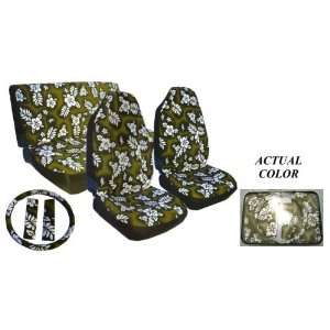   Bucket & Bench Rear Seat Covers, Steering Wheel Cover & Shoulder Pads