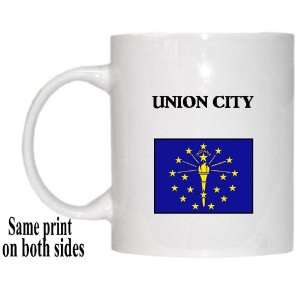    US State Flag   UNION CITY, Indiana (IN) Mug 