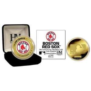 Boston Red Sox Color and Gold Coin 