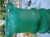Recycled Glass Spain handmade Green glass vase Go Green  
