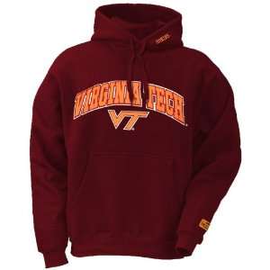 Virginia Tech Hokies Maroon Kangaroo Hoody Fleece Sweatshirt  
