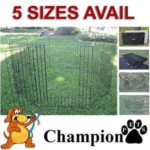   BRAND FOLDING DOG EXERCISE PLAYPEN WITH CARRY CASE PLAY PEN  