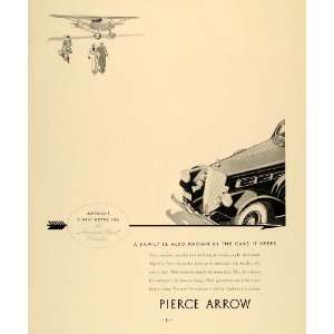  1935 Ad Pierce Arrow Automobile Finest Motor Vehicle 