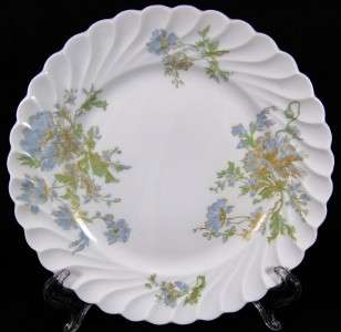 Haviland Limoges Porcelain Margaux Trio C/S Salad Plate  