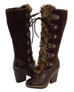 LUCKY BRAND EVE WOMENS SUEDE / LEATHER WINTER BOOT $209  