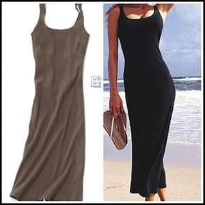   womens clothing long brown maxi dress,simple sleeveless dress,size S,M