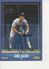1988 Topps Greg Gagne Signed Card Twins  