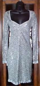 Victorias Secret Sweetheart Neck Sequin Lace Dress $79.50  