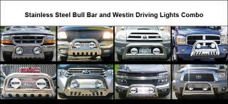 Combo04 08 Ford F150 Bull Bar S/S+Westin Light  