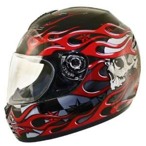 Bell Arrow Limited Edition Ghost Racer Red Full Face Helmet   Size 
