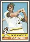 1976 TOPPS DAVE WINFIELD 160 NEAR MINT SAN DIEGO PADRES CARD  
