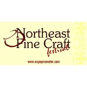  3x6 Vinyl Banner   Annual Northeast Fine Crafts Festival 