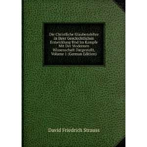   Dargestellt, Volume 1 (German Edition) David Friedrich Strauss Books