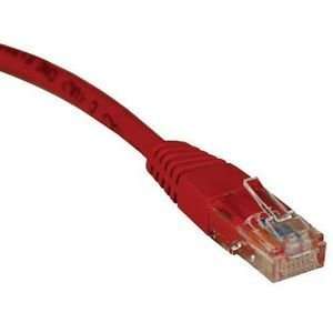  Tripp Lite Cat5e Patch Cable. 3FT CAT5E RED PATCH CORD 